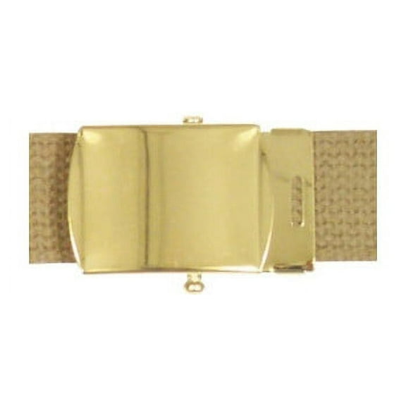 Rothco Web Belt Buckle, Brass Plated