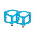 thumbnail image 1 of Eigraketly ZTTO MG5 1 par de pedales de bicicleta con eje de acero, picos de eje de acero, pedales de bicicleta de superficie ancha de color Ciclismo Azul, 1 of 6