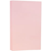 JAM Paper Matte Legal Paper, 8.5x14, 28lb Baby Pink, 500/Pack
