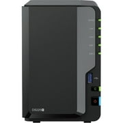 Synology DiskStation DS225+ SAN/NAS Storage System - 1 x Intel Celeron J4125 Quad-core (4 Core) 2 GHz - 2 x HDD Supported - 0 x HDD Installed - 2 x SSD Supported - 0 x SSD Installed - 2 GB RAM DDR4...