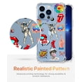 thumbnail image 3 of Popular Culture Elements Collage Clear Case for iPhone 14 Pro Max,Aesthetic Art Design Case for Men Women,Unique Soft Transparent TPU Bumper Case Cover, 3 of 5