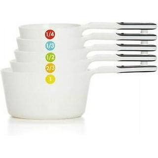 Sold at Auction: OXO Measuring Cups Set Of 3 With Silicone Handles