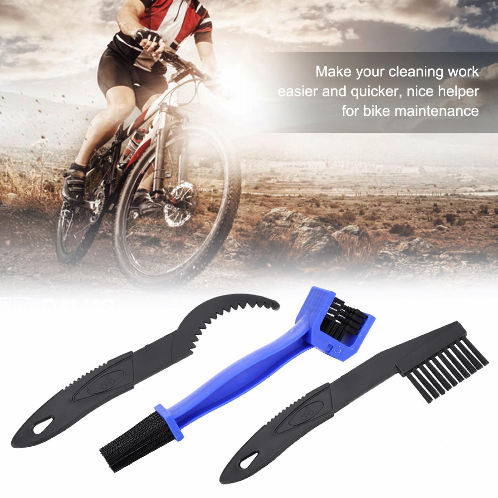 Cyclisme Vélo Motocyclette Outil de nettoyage de la chaîne Gear Grunge Brus