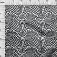 thumbnail image 2 of oneOone Cotton Jersey Gray Fabric Skins Animal Dress Material Fabric Print Fabric By The Yard 58 Inch Wide, 2 of 4