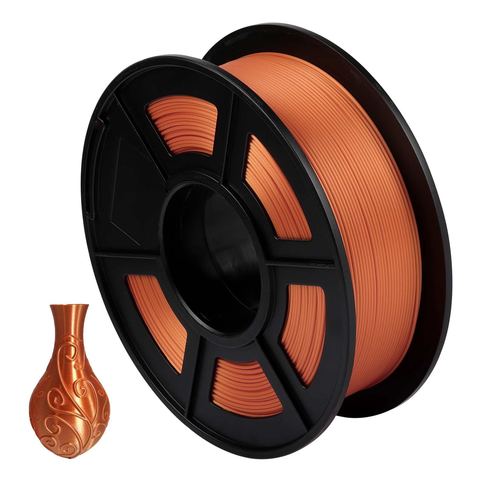 Orange ANYCUBIC 1.75mm PLA 3D Printer Filament 2.2 lbs 1 Kg Spool