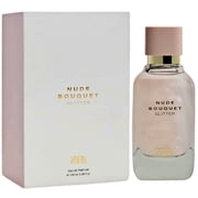 Zara Nude Bouquet Glitter Perfume for Women Floral Scent with Lychee Peony and Praline Notes Sparkling Elegant Fragrance Eau de Parfum 100ml (3.4 fl. oz.)