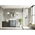 thumbnail image 5 of 30 In. W X 22 D Dark Grey Bath Cabinet, White Quartz Top & Faucet - Modern And Fashionable 30" 22" Vanity, Elegant Appearance, 5 of 7