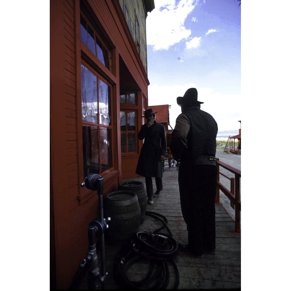 Clint Eastwood in cowboy costume Photo Print