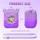 thumbnail image 4 of Funda de silicona Againmore Bitzee Magicals Digital Pet Purple, 4 of 9