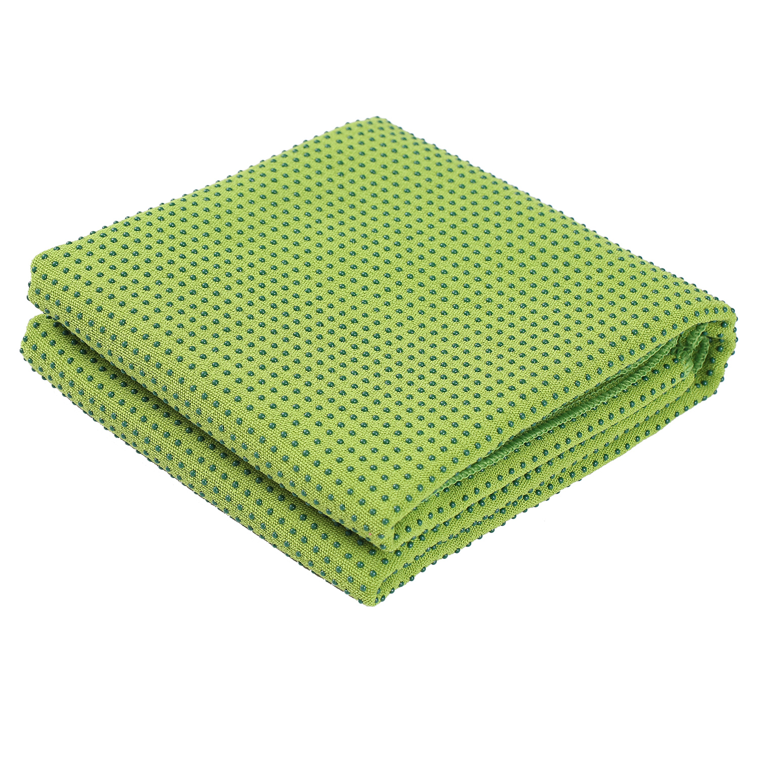 Serviette De Yoga Antidérapante 183x63 Cm - Silicone Au Dos - Lavable Machine - Pour Tapis, Fitness, Plage Serviette Fitness Silicone 183x61cm