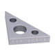 thumbnail image 2 of Regla triangular de aleación de aluminio para carpintería: herramienta de medición de altura y ángulo, 2 of 10