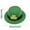 B, variant on HBBKVI St Patricks Day Hat, St. Patrick's Day Green Hat Hair Card Top Hat Decoration Irish Festival