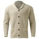 thumbnail image 4 of Gibobby Cárdigan hombre Cárdigan de Punto para Hombre Suéter cárdigan para Hombre(Beige,G), 4 of 5