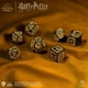 thumbnail image 3 of Set de dados Q-Workshop Harry Potter Hufflepuff Modern Black, 3 of 7