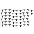 thumbnail image 2 of 600Pcs(30 Pairs)Garden Irrigation Kit Adjustable Atomization Dripper Atomization Connection Tee Joi, 2 of 5