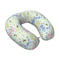thumbnail image 2 of Salouo Honey Bees And Flowers for Memory Foam Travel Pillow,Versatile U-Shaped Pillows Memory Foam Cervical Neck Pillow Soft Washable Cover for Home Office Camping Travelling, 2 of 8