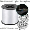 thumbnail image 1 of 200 Meters 250 Meters 300 Meters Nylon Fishing Line 0.8mm/0.9mm/1.0mm Anchor Fishing Line Large Object Line, 1 of 5