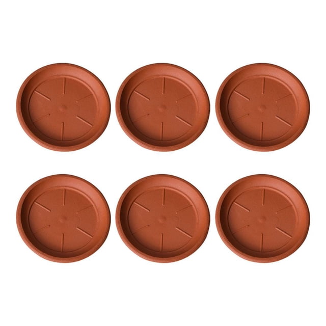 1/6Pcs Plant Saucer Drip Trays Plastic Tray Saucers er Pot Rod