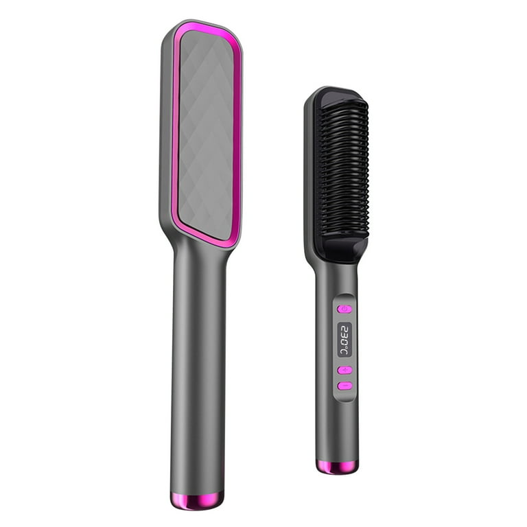 Nano brush hair straightener online