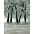 thumbnail image 3 of Charest, Doris 12x14 Black Modern Framed Museum Art Print Titled - Green Forest 3, 3 of 5