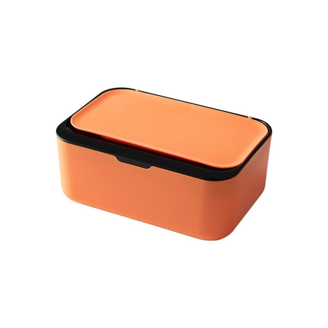 Agiferg Distributeur de Lingettes pour Bébé, Porte-Lingettes avec Couvercles Étui de Lingettes pour Couches pour Salle de Bain Contenant de Lingettes Rechargeable avec Conception d'Étanchéité, Boîte de Rangement de Salle de Bain Jetable