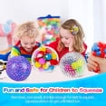 thumbnail image 3 of Paquete de 5 bolas antiestrés para niños, bolas blandas, juguetes antiestrés para adultos, alivio del estrés, bolas adhesivas de bola blanda irrompible Netos para autismo sensorial/TDAH,, 3 of 5
