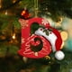 thumbnail image 3 of 26 Letters Christmas Tree Decoration Pendant Christmas Tree Ornaments Personalized DIY Christmas Ornaments Christmas Decoration Xmas Tree Hanging Decor, 3 of 5