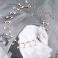 thumbnail image 5 of 1 Uds. (oro) tobillera Bohemia con colgantes de cristal, tobillera con cuentas, tobillera con flecos de diamantes de imitación, tobillera dorada con joyería de borla Sailing Electrónica, 5 of 5