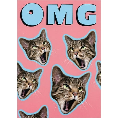 Avanti Press OMG Cat Pop Up Stand Out Funny Birthday (Best Pop Up Cards)