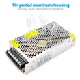 thumbnail image 3 of Fuente de alimentación conmutada universal regulada de CC, convertidor de CA 110/220 V a controlador LED de CC 12 V, transformador, adaptador para tiras de LED, impresora 3D, radio y proyectos in, 3 of 5