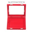 thumbnail image 4 of kurtrusly Storage Box Jewelry Neat And Tidy With Velvet Storage Box Cloth Jewelry Organizer Box Jewellery Box Ring Display Red 1Set, 4 of 6