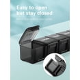 thumbnail image 3 of Sukuos Pill Organizer Set, Extra Large Weekly Medicine Box for Vitamins and Supplements, 2 Pieces, 3 of 9