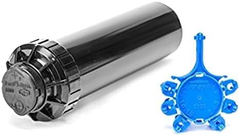 (20) Rain Bird 3504PC 4-Inch Adjustable Sprinkler Rotor with Rain Curtain Nozzles – Full/Part Circle, 15-35 ft Radius