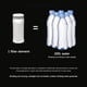 thumbnail image 4 of Bolsa de agua Bolsa de agua TUP Agua de purificación de emergencia portátil reutilizable para acampar al aire libre Hugtrwg Para estrenar, 4 of 9