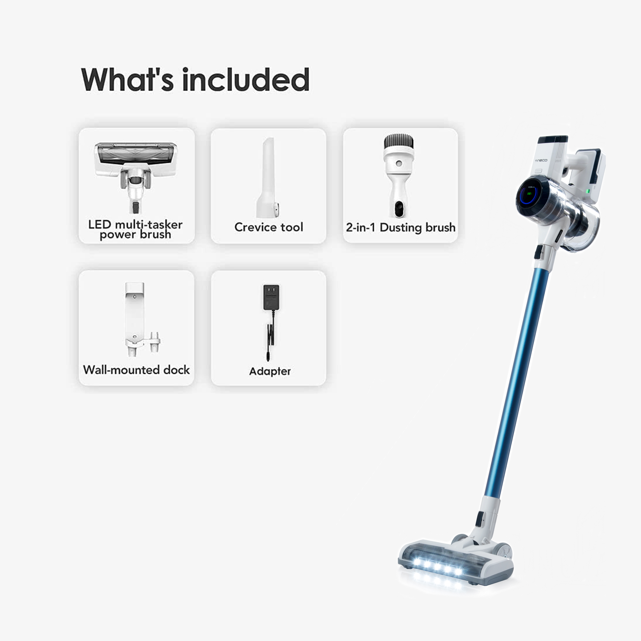 Tineco S10 Cordless Smart Stick Vacuum Cleaner for Hard Floors and Carpet - image 3 of 10