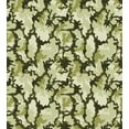 thumbnail image 3 of Camo Duvet Cover Set, Pattern in Green Shades Background Woodland Wild Nature Design, Decorative 3 Piece Bedding Set with 2 Pillow Shams, King Size, Pale Green Dark Green, by Ambesonne, 3 of 3