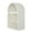 Cream Arched 4 Cubby Solid Geometric Arched 16" x 8" x 24", variant on DecMode 16" x 8" 5-Tier Cream Geometric Wall Shelf with Rounded Block Shapes