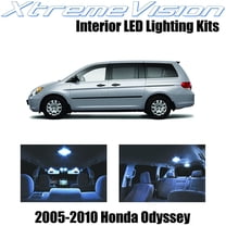 XtremeVision Interior LED for Honda Odyssey 2005-2010 11 pcs Cool White Interior LED Kit Installation Tool