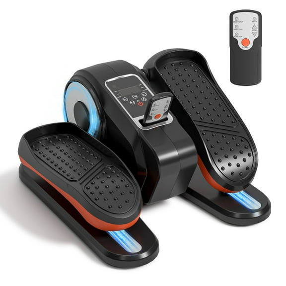 Acpouw Under Desk Elliptical Machine – 12 Speeds, Remote Control, Silent Seated Exerciser for Seniors & Rehabilitation