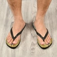 thumbnail image 6 of YAZAOOSummer Flip Flops Creatively Sunlit Patterns Simple Beach Sandals, 6 of 8