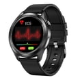 thumbnail image 4 of Reloj inteligente Salud y estado físico Smartwatch con frecuencia cardíaca Presión arterial ECG Monitor IP68 Reloj a prueba de agua Fitness Tracker Smartwatch Sports Trac Maboto Reloj inteligente, 4 of 7