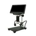 thumbnail image 3 of Riwcyla 7,inch LCD Screen Video Microscope with 32GB TF 1200X Microscope and Telescope 1080P with IR Remote, Adjustable Metal Stand & Support USBHD Output & Control for Electronics Industry J, 3 of 6