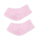 thumbnail image 1 of Par de Calcetines Hidratantes de Gel para Talón Perfecl Tratamiento de Spa para Pies Rosa, 1 of 9