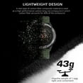 thumbnail image 6 of Wristwatches,Fiber North Function Thin Carbon Watch Fiber North Watch Thin North Wristwatches Function Watch Waterproof Function Carbon Fiber Function Functionwatch Carbon Dark green, 6 of 6