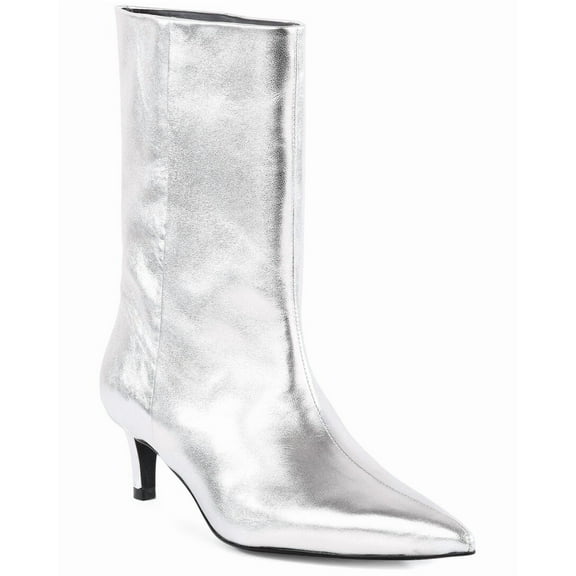 Seychelles Game Changer Leather Boot, 9, Silver