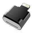 thumbnail image 2 of Lector de tarjetas TF Plug & Play, adaptador Lightning a MicroSD, sin necesidad de controlador para iPhone 6/6s/6plus/7/7plus/8/x, USB/OTG/Lightning 2 en 1, 2 of 2