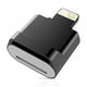 thumbnail image 2 of Lector de tarjetas TF Plug & Play, adaptador Lightning a MicroSD, sin necesidad de controlador para iPhone 6/6s/6plus/7/7plus/8/x, USB/OTG/Lightning 2 en 1, 2 of 2