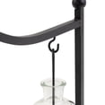 thumbnail image 4 of DecMode 5 Holder Black Metal Hanging Bottle Decorative Candle Lantern, 4 of 9
