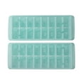 thumbnail image 3 of GoodCook PROfreshionals Pack of 2 Plastic Ice Cube Trays, Light Blue, 3 of 8