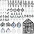 thumbnail image 1 of Ineasicer Set Of 73 Christmas Tree Baubles Christmas Baubles Plastic Glossy Christmas Hanging Baubles For Christmas Tree Party Decor Bedroom Home Gard, 1 of 4